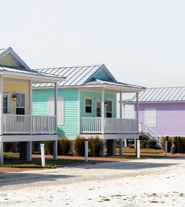 Domki letniskowe nad morzem