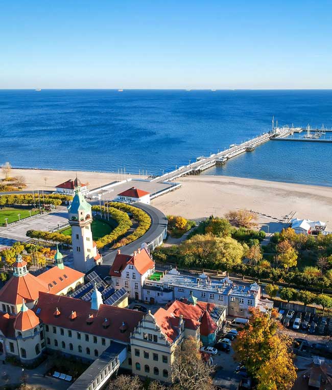 Wakacje nad morzem - Sopot